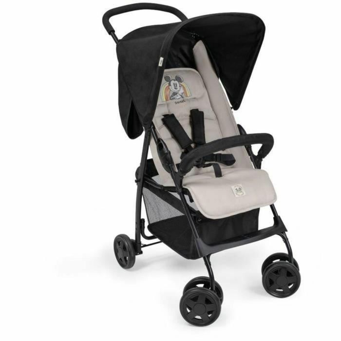 HAUCK HAU4007923171677 Cochecito Sport Plegable y Reclinable con Capota 4 Ruedas Diseño Mickey y Minnie