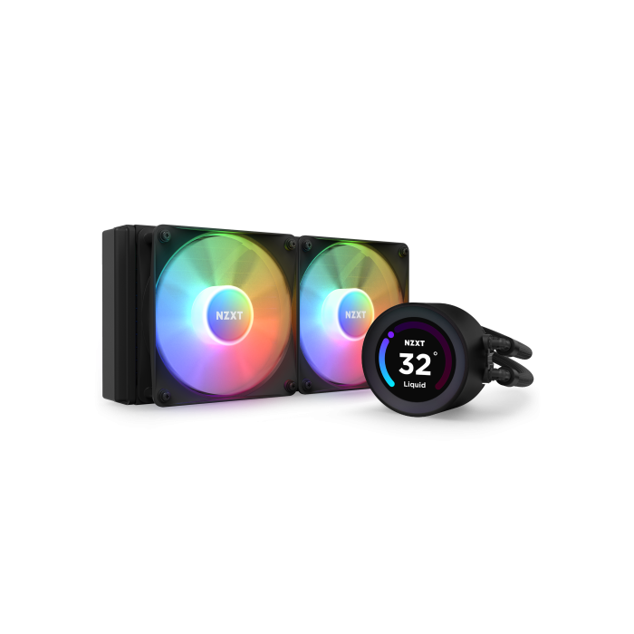 NZXT RL-KR24E-B1 Kraken Elite 240 RGB Sistema de refrigeración líquida todo en uno 12 cm Negro NZXT RL-KR24E-B1 Kraken Elite 240 RGB Sistema de refrigeración líquida todo en uno 12 cm Negro