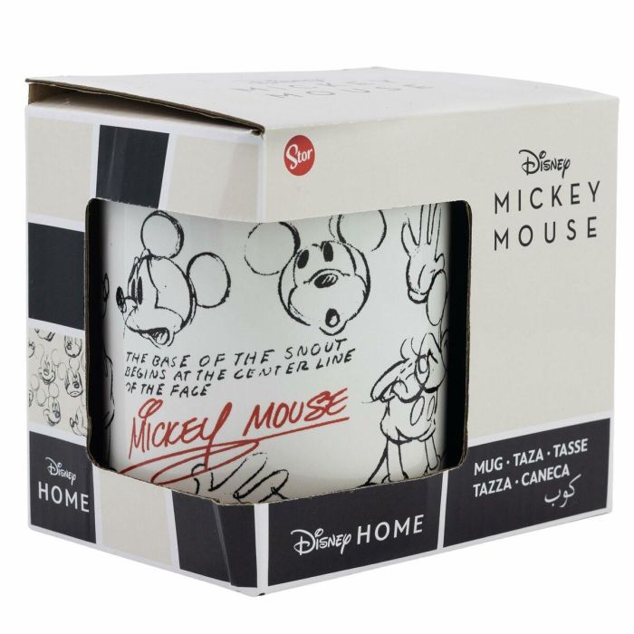 Taza ceramica 325 ml en caja regalo mickey mouse vintage young adult 1