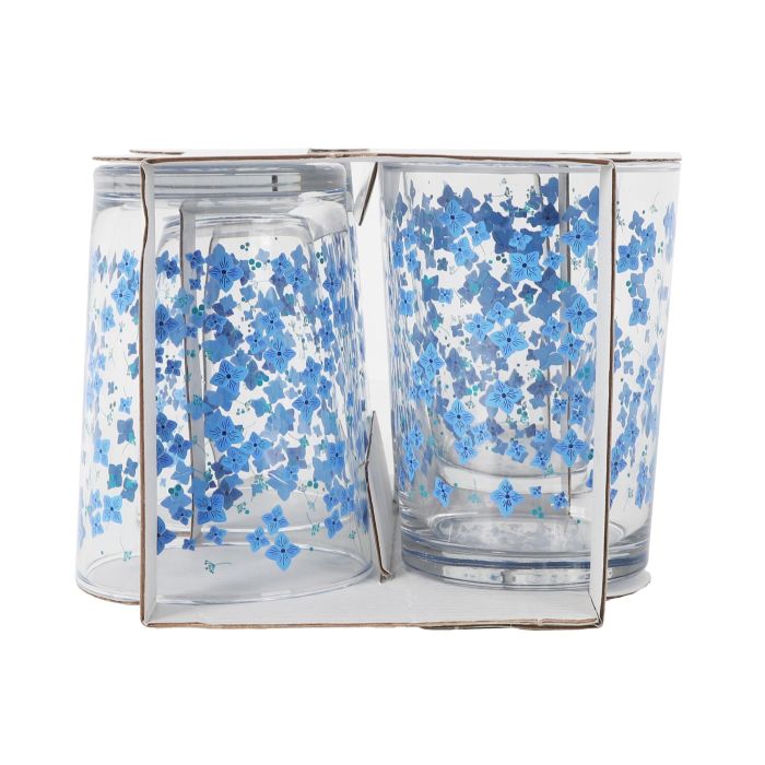 Set 4 Vasos Sidra 520 cc Flores LAV (6 Cajas) 2 Set 4 Vasos Sidra 520 cc Flores LAV (6 Cajas) 2
