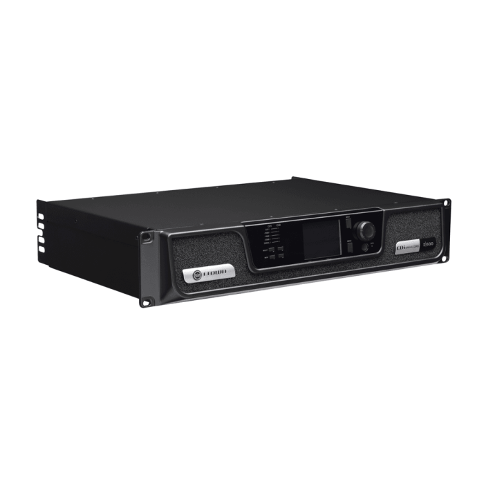Entrada Analógica, 2 Canales, 600W Por Canal De Salida 3