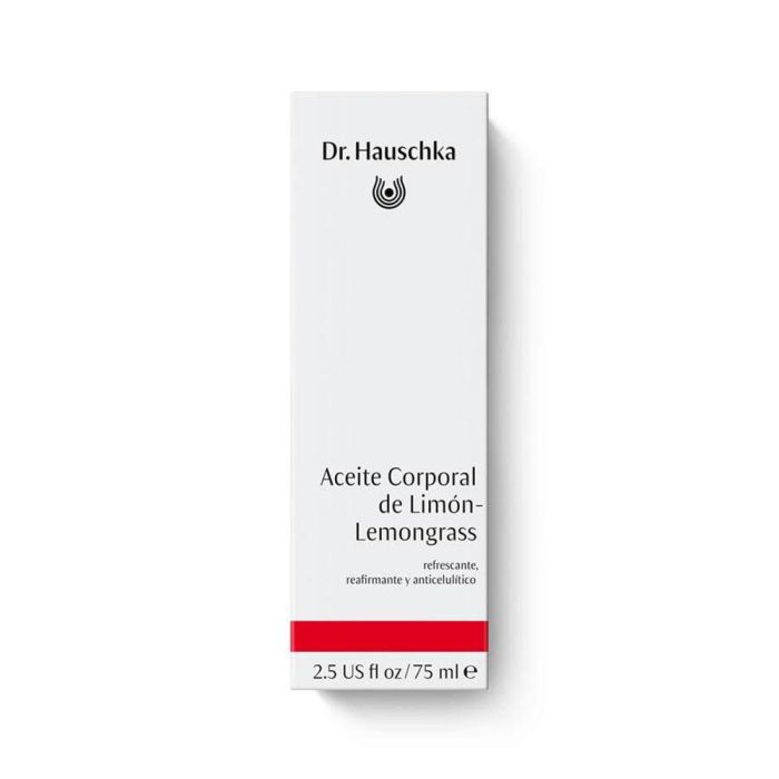 Dr. Hauschka Aceite Corporal de Limón Lemongrass 75 ml - Hidratante Corporal Revitalizante con Aroma Cítrico