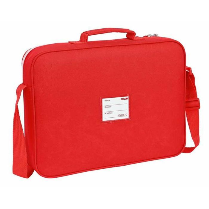 Cartera Escolar Sevilla Fútbol Club Rojo (38 x 28 x 6 cm) 1 Cartera Escolar Sevilla Fútbol Club Rojo (38 x 28 x 6 cm) 1