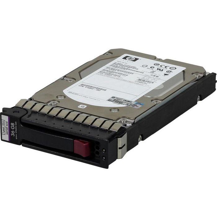Hewlett Packard Enterprise 36GB 15K rpm, 3.5" Single-Port SAS Hot-Plug hard drive Hewlett Packard Enterprise 36GB 15K rpm, 3.5" Single-Port SAS Hot-Plug hard drive