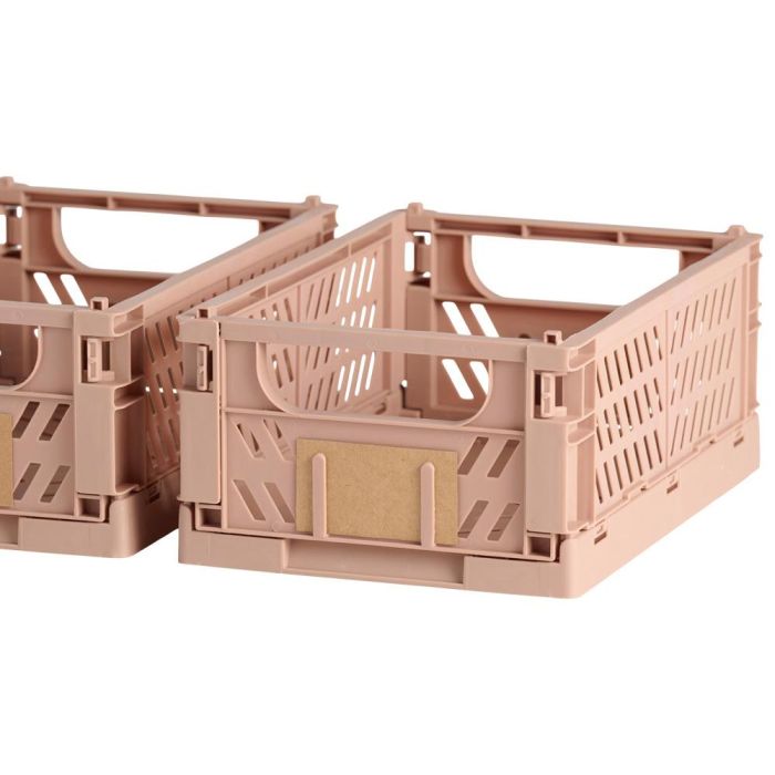 Day Juego de 2 Cajas Plegables 25x16,5 cm Color Arena Natural 1