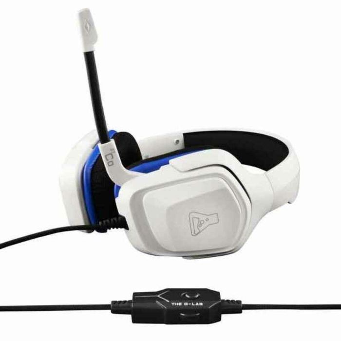 The G-Lab Korp Cobalt Auriculares Gaming con Micrófono, Estéreo, Jack 3.5mm para PC, PS4, Xbox One, Switch - Blanco 3 The G-Lab Korp Cobalt Auriculares Gaming con Micrófono, Estéreo, Jack 3.5mm para PC, PS4, Xbox One, Switch - Blanco 3