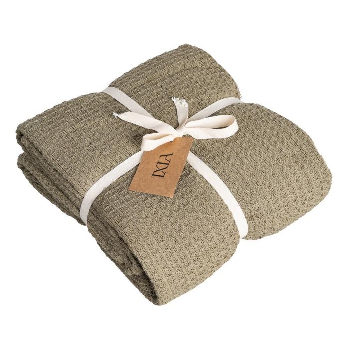 Colcha Panal Verde Algodón Textil/Hogar 200 X 260 cm