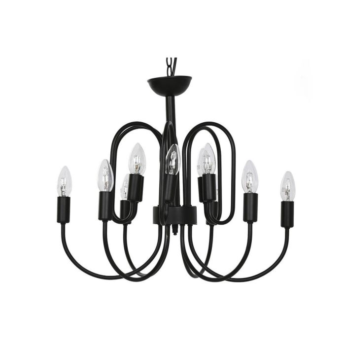 Lampara Techo Vintage DKD Home Decor Negro 54 x 46 x 54 cm 1 Lampara Techo Vintage DKD Home Decor Negro 54 x 46 x 54 cm 1