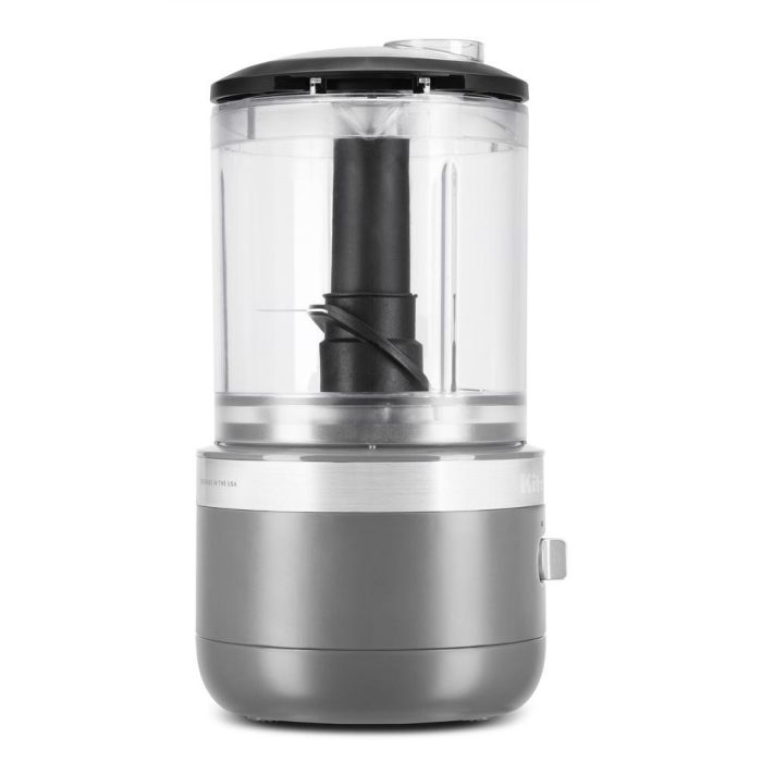 Kitchenaid 5KFCB519 EDG Picadora de Alimentos Inalámbrica Gris Marengo con Batería de 12V y Bol de 1.18L 3 Kitchenaid 5KFCB519 EDG Picadora de Alimentos Inalámbrica Gris Marengo con Batería de 12V y Bol de 1.18L 3