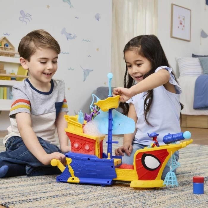 Hasbro Spidey Water Webs Barco Pirata G0666 Marvel +3 Años 12