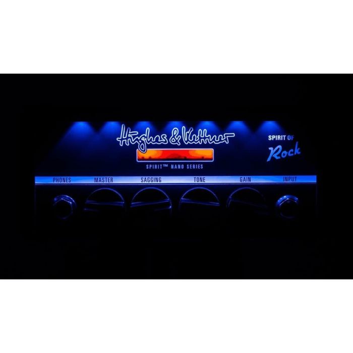 Hughes & Kettner Cabezal Nano Spirit Of Rock 50W. Tecnología Spirit Tone Generator para sonido rock analógico y dinámico.