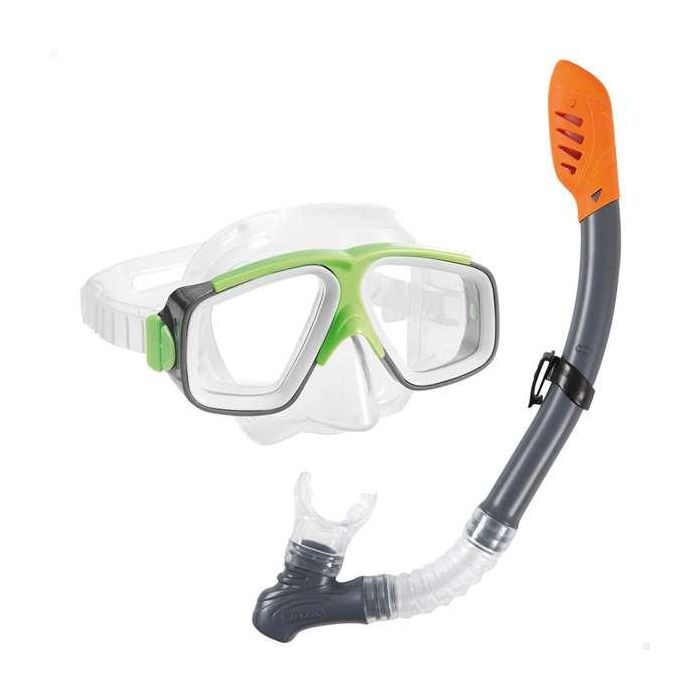 Intex Gafa buceo Rider silicona y tubo respirador + 8 años 0 Intex Gafa buceo Rider silicona y tubo respirador + 8 años 0