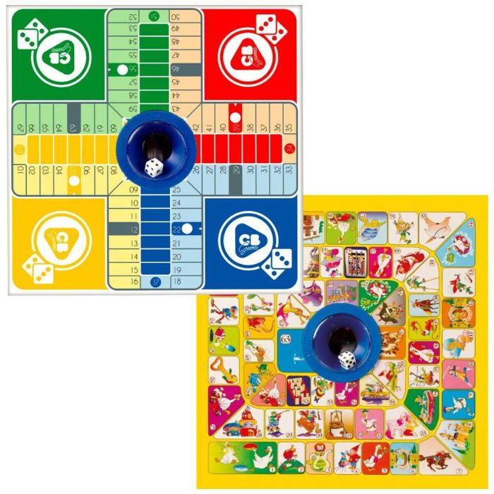 Tablero de Parchís y Oca CB Games 26 x 5 x 26 cm (6 Unidades) 4 Tablero de Parchís y Oca CB Games 26 x 5 x 26 cm (6 Unidades) 4