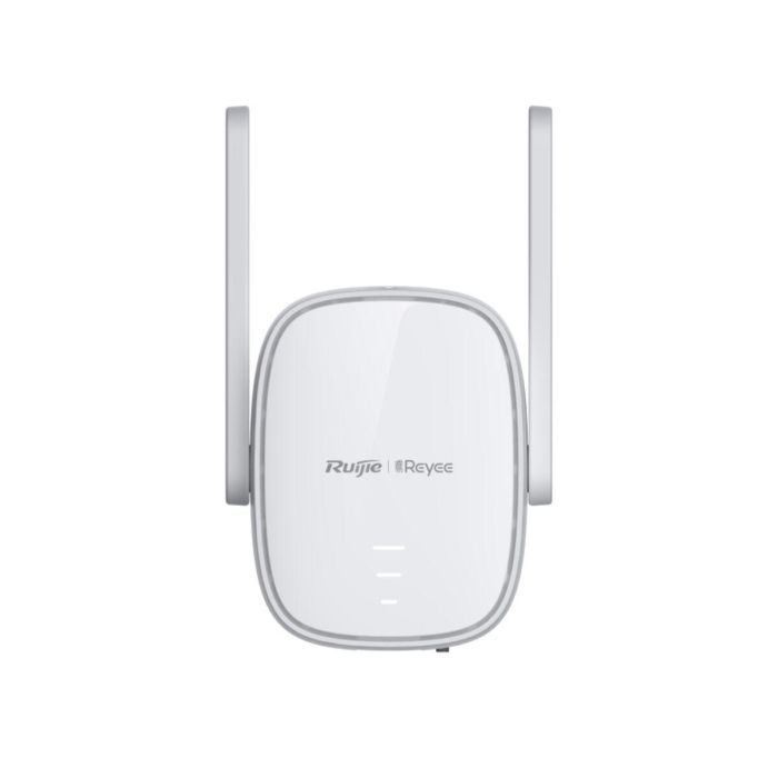 Ruijie RG-EW300R Repetidor Wi-Fi 300 Mbps Wi-Fi 4 (802.11n) con Amplificador de Señal y Medidor de Intensidad Blanco