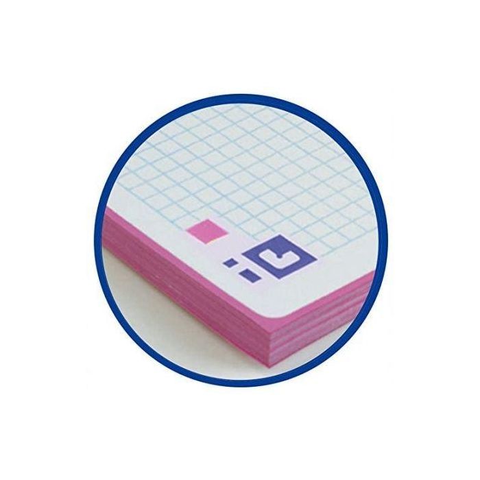 Cuaderno con Espiral Cuadriculado Oxford European Book 1 Touch 400075552/ A4+/ 80 Hojas/ Rosa 3