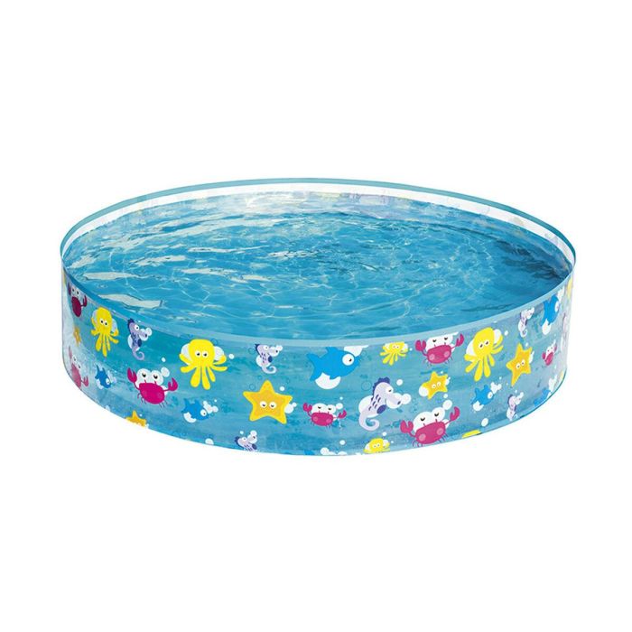Bestway Piscina Infantil Rigida PVC Mar 122x25 cm +2 Años Jardin 55028 Bestway Piscina Infantil Rigida PVC Mar 122x25 cm +2 Años Jardin 55028
