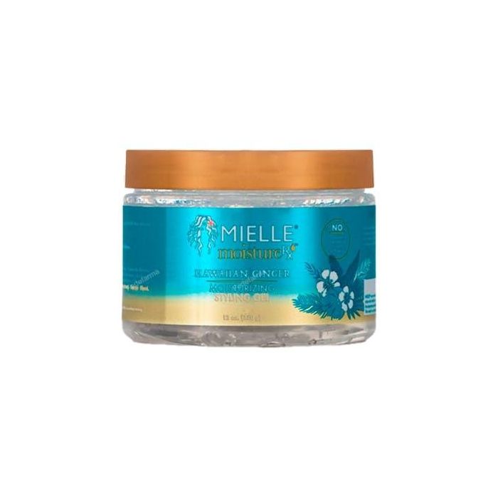 Mielle Moisture Rx Hawaiian Ginger Styling Gel Hidratante para Peinado 340g - Fijación Duradera y Sin Crujidos