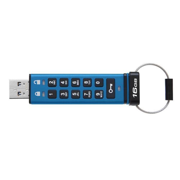 Kingston 16GB IronKey Keypad 200, FIPS 140-3 Lvl 3 AES-256 Hardware Encrypted 1 Kingston 16GB IronKey Keypad 200, FIPS 140-3 Lvl 3 AES-256 Hardware Encrypted 1