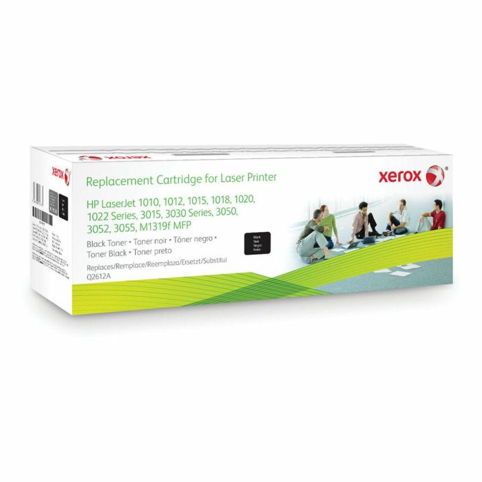 Tóner Xerox Cartucho de tóner negro. Equivalente a HP Q2612A. Compatible con HP LaserJet 1010/1012/1015/1018, 1020/1022, 3015/30 1