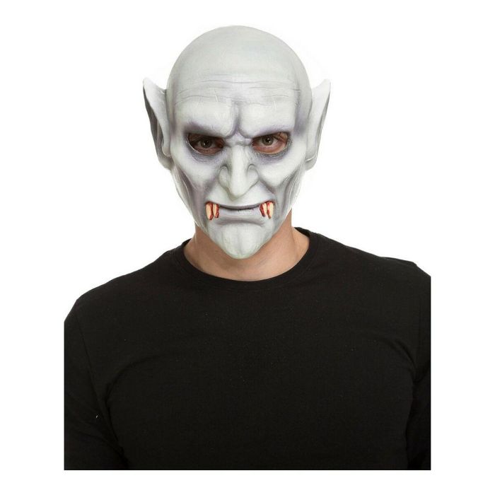 Full vampire latex mask one size Full vampire latex mask one size
