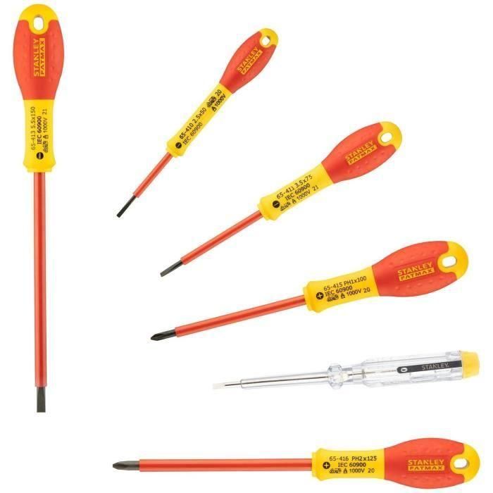 Set de Destornilladores Stanley (6 pcs)