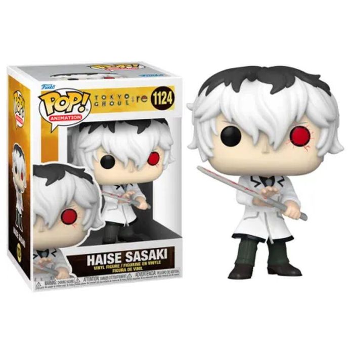 Funko Figura POP Tokyo Ghoul:Re Haise Sasaki Vinilo 9cm Caja Regalo 5 Funko Figura POP Tokyo Ghoul:Re Haise Sasaki Vinilo 9cm Caja Regalo 5