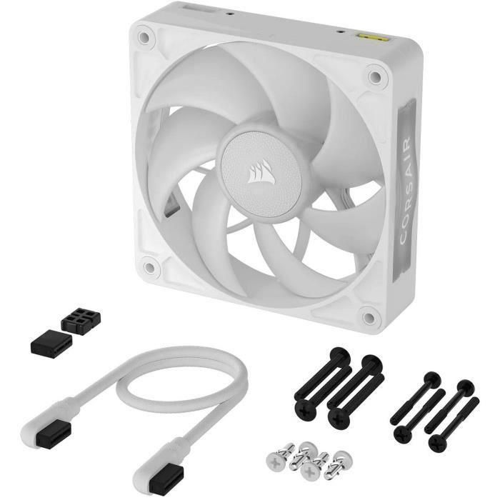Corsair iCUE LINK RX120 RGB MAX White - Ventilador de Caja 120mm RGB, Serie RX RGB MAX, CO-9051037-WW 2 Corsair iCUE LINK RX120 RGB MAX White - Ventilador de Caja 120mm RGB, Serie RX RGB MAX, CO-9051037-WW 2
