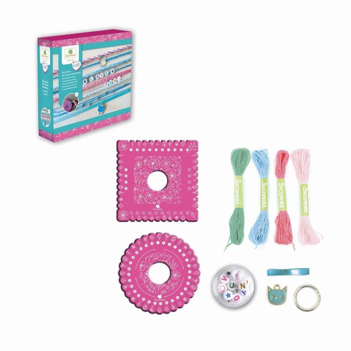 Sycomore Cree 8 Kumihimo Friendship Bracelets (Trenzado Japonés) - Kits para Hacer Pulseras de la Amistad con Técnica Kumihimo 2 Sycomore Cree 8 Kumihimo Friendship Bracelets (Trenzado Japonés) - Kits para Hacer Pulseras de la Amistad con Técnica Kumihimo 2