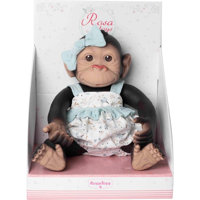 Mono Reborn Con Pelele 35Cm 3344 Rosa Toys 4 Mono Reborn Con Pelele 35Cm 3344 Rosa Toys 4
