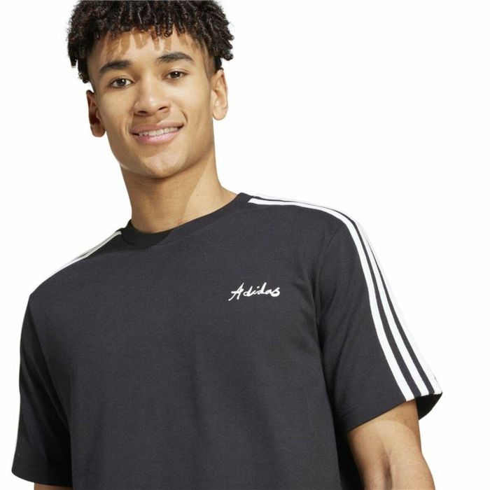 Camiseta de Manga Corta Hombre Adidas Gallery Graphic Negro 2 Camiseta de Manga Corta Hombre Adidas Gallery Graphic Negro 2