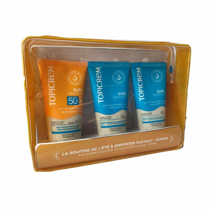 Topicrem Sun Protect Spf50+ Estuche 3 Pz Topicrem Sun Protect Spf50+ Estuche 3 Pz
