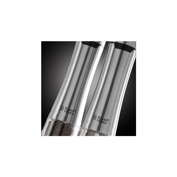 Russell Hobbs 23460-56 Molinillos de Sal y Pimienta Classics con Sistema Cerámico para Molienda Regulable 4