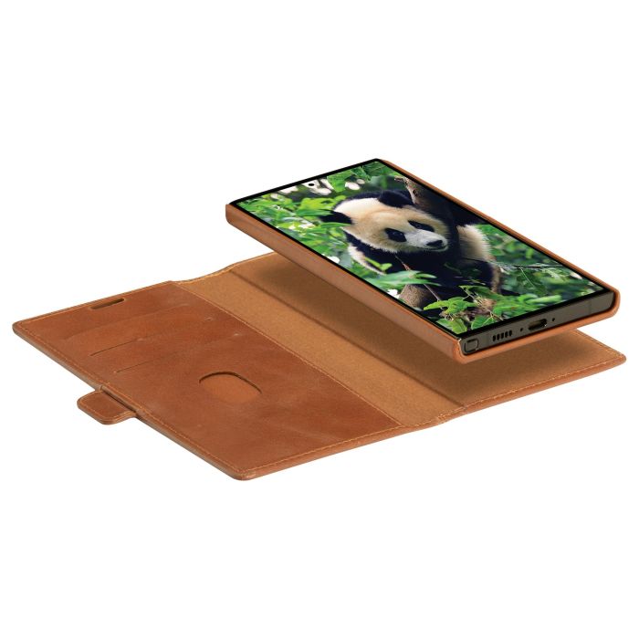 Dbramante1928 Lynge - Funda Folio de Cuero Vollnarben Sostenible, Cierre Magnético, para Samsung Galaxy S23 Ultra, Color Marrón Claro 1 Dbramante1928 Lynge - Funda Folio de Cuero Vollnarben Sostenible, Cierre Magnético, para Samsung Galaxy S23 Ultra, Color Marrón Claro 1