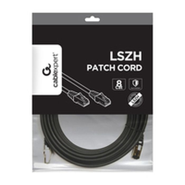 Gembird PP8-LSZHCU-BK-7.5M cable de red Negro 7,5 m Cat8 S/FTP (S-STP) 1 Gembird PP8-LSZHCU-BK-7.5M cable de red Negro 7,5 m Cat8 S/FTP (S-STP) 1