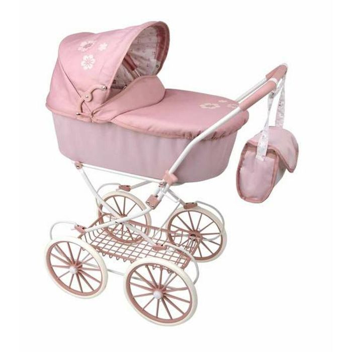 Muñecas Arias Coche de Muñecas Capota Elegance con Bolso, Manillar 80 cm de Altura y Medidas 70x42x90 cm - Edad +3 Años 0 Muñecas Arias Coche de Muñecas Capota Elegance con Bolso, Manillar 80 cm de Altura y Medidas 70x42x90 cm - Edad +3 Años 0