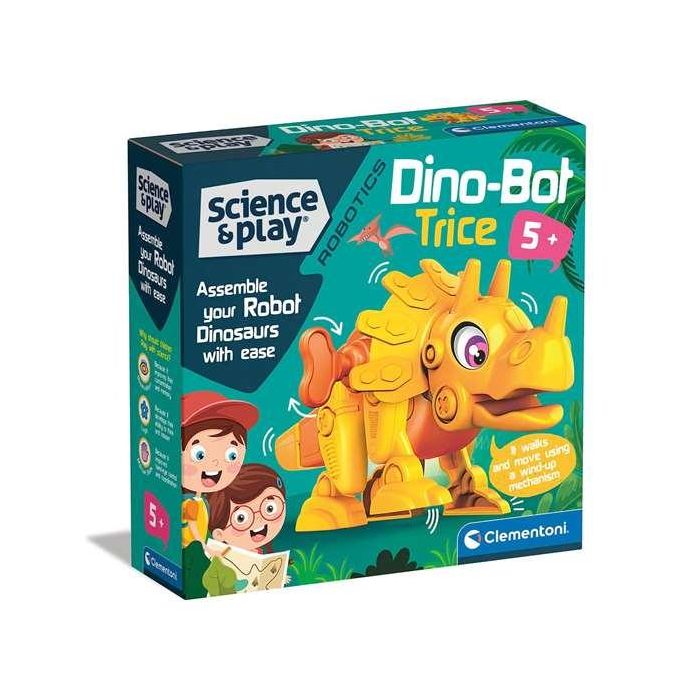 Juego construcción dino bot triceratops.fácil de montar gracias a las herramientas incluidas 20x20x6 cm 2