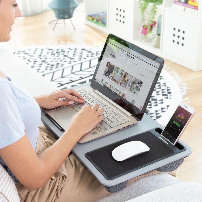 Escritorio Portátil para Ordenador con Cojín XL Deskion InnovaGoods Escritorio Portátil para Ordenador con Cojín XL Deskion InnovaGoods