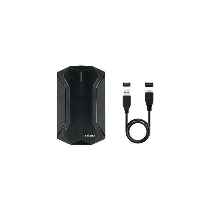 TooQ TQE-2599RGB Caja Externa Gaming para Disco Duro 2.5" USB 3.1 Gen 1 SATA I/II/III UASP 2TB Sin Tornillos RGB Negra 2 TooQ TQE-2599RGB Caja Externa Gaming para Disco Duro 2.5" USB 3.1 Gen 1 SATA I/II/III UASP 2TB Sin Tornillos RGB Negra 2