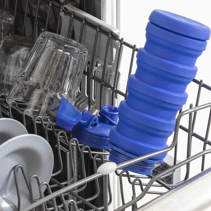 Botella Plegable de Silicona Bentle InnovaGoods 4 Botella Plegable de Silicona Bentle InnovaGoods 4