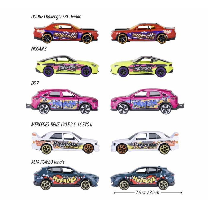 Majorette SMO212054039 - Pack de regalo SL 11 de 5 vehículos coleccionables 6 Majorette SMO212054039 - Pack de regalo SL 11 de 5 vehículos coleccionables 6