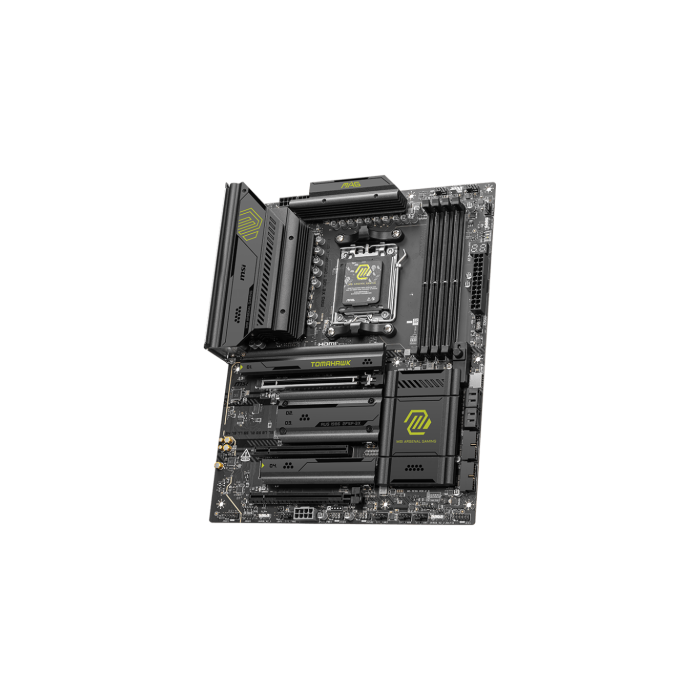 MSI 911-7E59-06S Placa Base MAG X870E TOMAHAWK WiFi AMD X870E Socket AM5 ATX DDR5 Wi-Fi 7 MSI 911-7E59-06S Placa Base MAG X870E TOMAHAWK WiFi AMD X870E Socket AM5 ATX DDR5 Wi-Fi 7