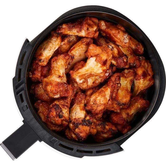 Freidora de aire caliente - MEDION - MD13020 - Airfryer - 1500 vatios - Temporizador de 60 minutos - Hasta 200 °C - 4,7 L - Negra 5 Freidora de aire caliente - MEDION - MD13020 - Airfryer - 1500 vatios - Temporizador de 60 minutos - Hasta 200 °C - 4,7 L - Negra 5