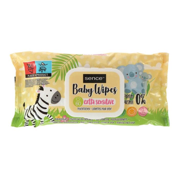 Toallitas infantiles extrasensitive 60 unidades con tapa Toallitas infantiles extrasensitive 60 unidades con tapa