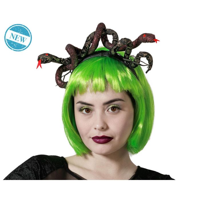 Decoración para Halloween Diadema Serpiente 1 Decoración para Halloween Diadema Serpiente 1