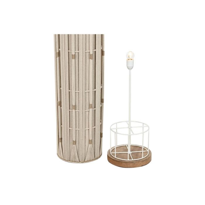 Lampara Pie Urban DKD Home Decor Crudo Marron 25 x 125 x 25 cm 2 Lampara Pie Urban DKD Home Decor Crudo Marron 25 x 125 x 25 cm 2