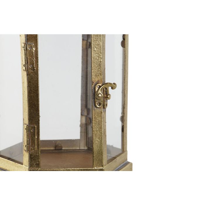 Portavela Arabe DKD Home Decor Dorado 18 x 35.5 x 18 cm 2 Portavela Arabe DKD Home Decor Dorado 18 x 35.5 x 18 cm 2