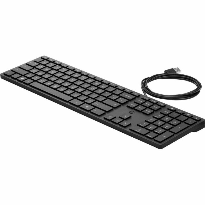 Teclado HP 9SR37AA#ABE Negro Qwerty Español 1