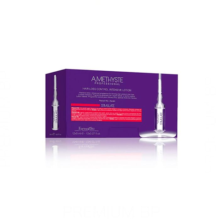 Amethyste Stimulate Hair Loss Control Intensive Lot. 12x8 mL Farmavita