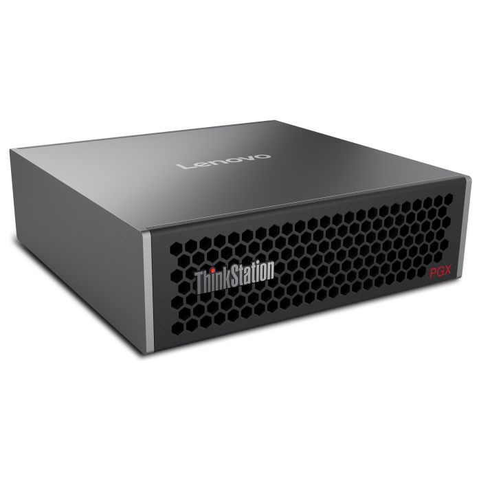 Lenovo ThinkStation PGX Mini PC con Procesador NVIDIA GB10, NVIDIA Blackwell GPU, 128GB LPDDR5x, 1TB SSD NVMe M.2, Wi-Fi 7, DGX OS