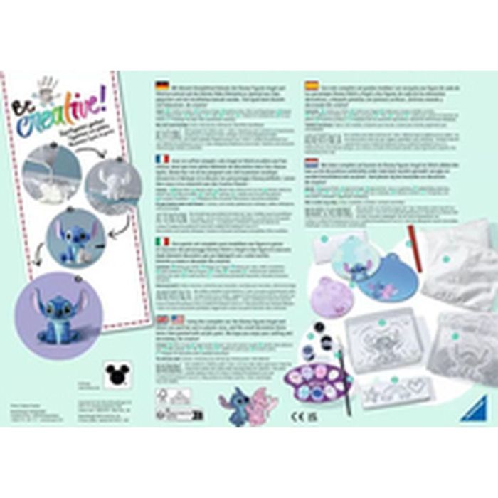 Ravensburger Juego Be Creative Maxi Kit de Creaciones en Yeso de Stitch para Niños y Niñas a partir de 8 años 10 Ravensburger Juego Be Creative Maxi Kit de Creaciones en Yeso de Stitch para Niños y Niñas a partir de 8 años 10